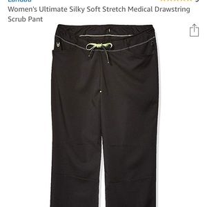 Urbane ultimate black scrub Pants large
